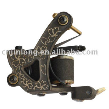 Bronze Professional Handmade Tattoo Machine Gun